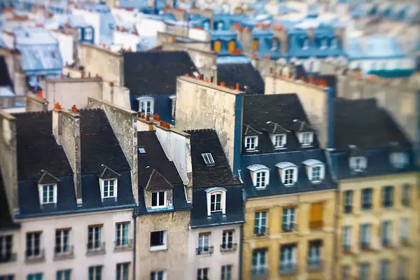 Paris Rooftops by jacquelynsloanesiklos