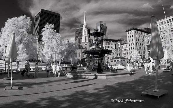 Boston Common Infrared by Rick Friedman - Rick Friedman Photography 