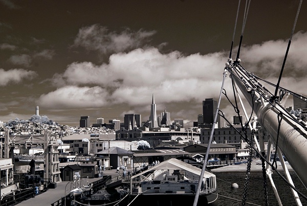 Infrared San Francisco Bay by Rick Friedman - Rick Friedman Photography