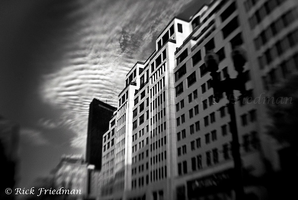 Infrared of Mandarin Oriental Hotel, Back Bay, Boston by Rick Friedman - Infrared - Rick Friedman Photography 