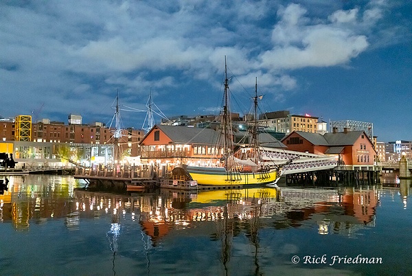The Tea Party ship in Fort Point Channel , Boston by Rick Friedman - Rick Friedman Photography 