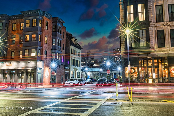 Tremont St, Boston, South End by Rick Friedman - Scenics and Long exposures - Rick Friedman Photography