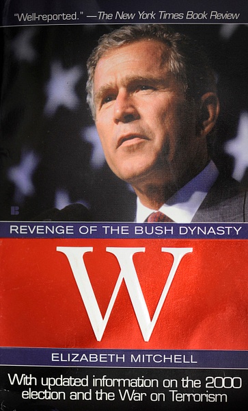 President George W Bush on the cover of "W" by Rick Friedman - Published - Rick Friedman Photography