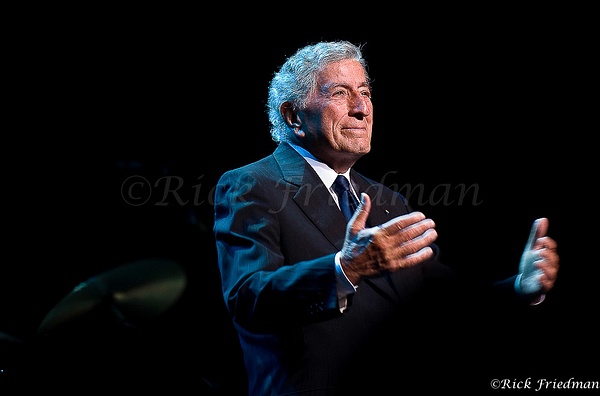 Singer Tony Bennett at the Montreal Jazz Festival by Rick Friedman - Rick Friedman Photography 