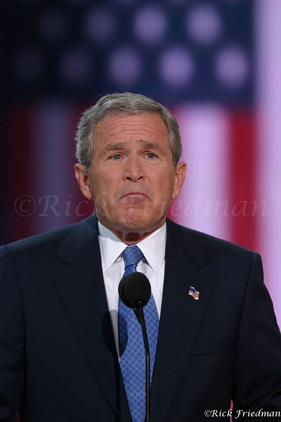 Bush-2 - Politics - Rick Friedman Photography 