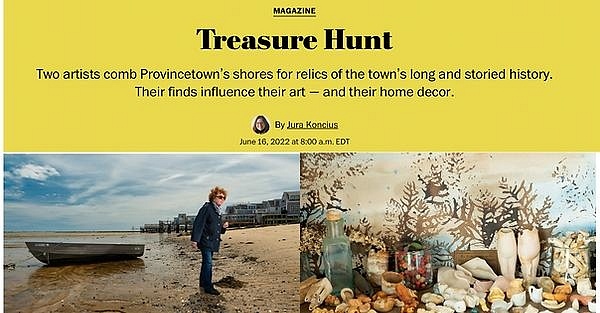Washington Post Magazine story on Provincetown treasure hunters by Rick Friedman - Rick Friedman Photography 