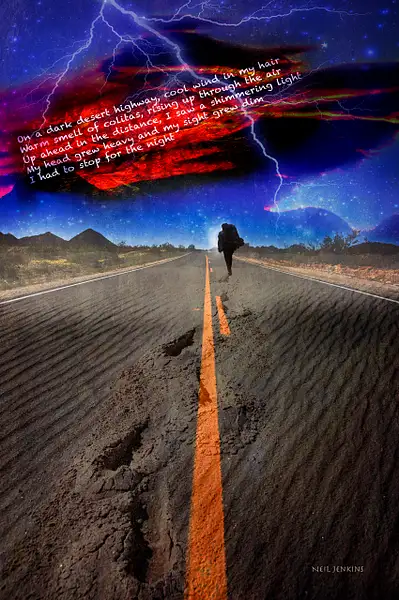 Dark Desert Highway by Donna Elliot