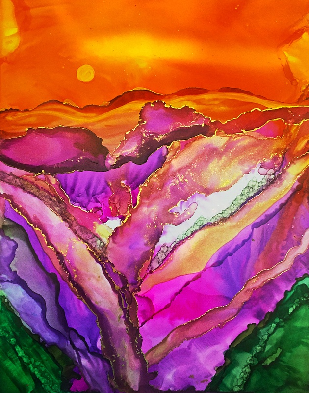 Alcohol Ink 16