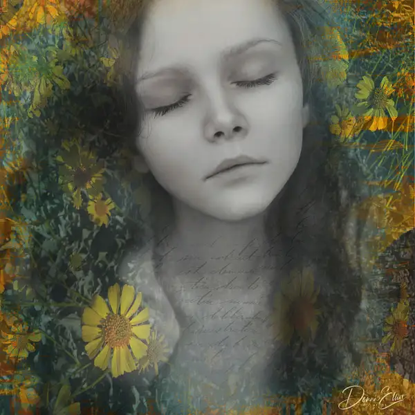 Thoughts of Yellow Flowers by Donna Elliot