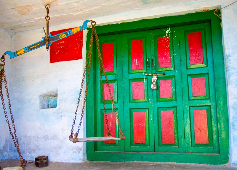 Village door