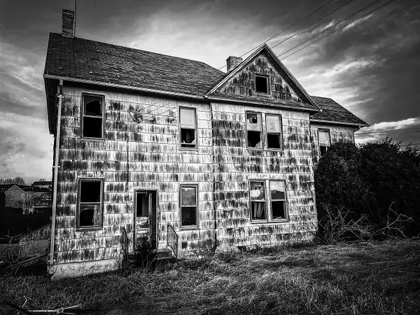 Broken Farmhouse by Jennifer Eddins