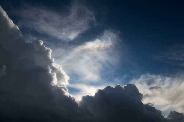 Cloud Bank - Sunlit Clouds at Sky and Cloud 