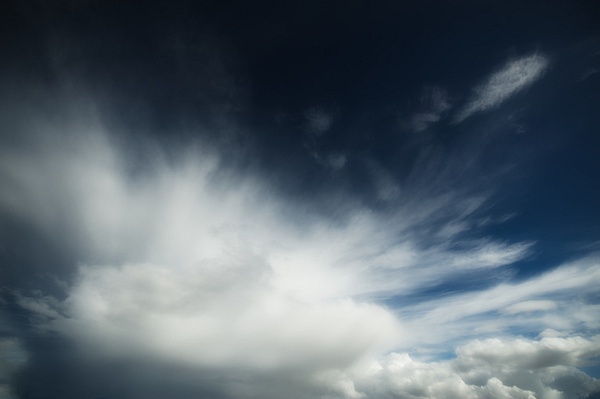 Cumulonimbus Capillatus - Sunlit Clouds at Sky and Cloud 