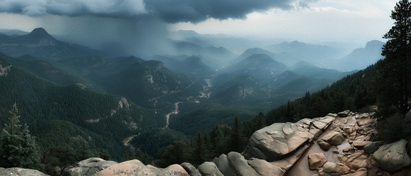 The Rush of Rain - Artscapes - SKY AND CLOUD