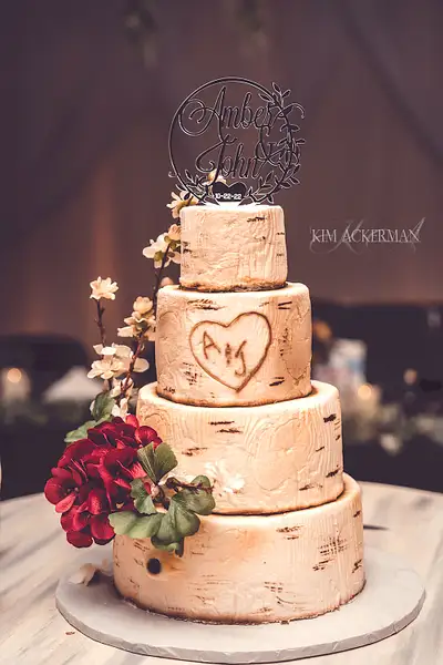 Wedding cake by Kim Ackerman