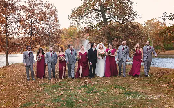wedding party Highland, IL by Kim Ackerman