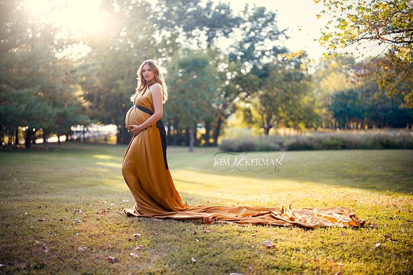 signature gown maternity - KIM ACKERMAN 