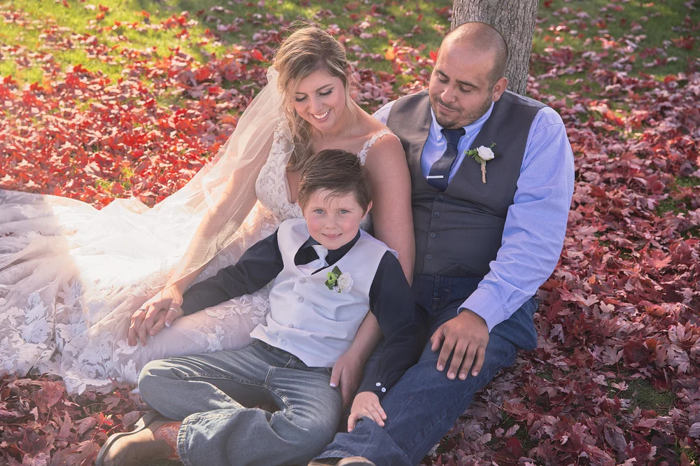 Rustic Wedding Family