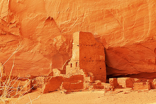 Antelope House Ruins Canyon de Chelly #-1270S - The Southwest - mdiPhotography
