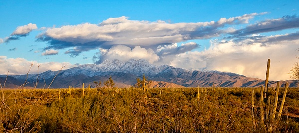 Four-Peaks-Snow-Pano-#-0572T - The Southwest - mdiPhotography