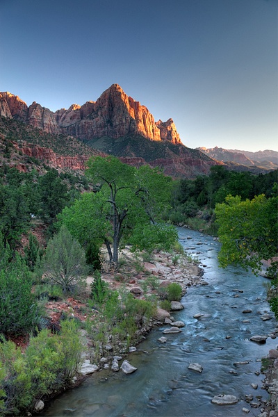 Zion-NP-The-Watchman-#-5753-4- - National Parks - mdiPhotography 