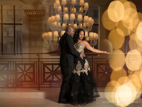 chicago-engagement-chandelier - Engagements - Allusion Photography