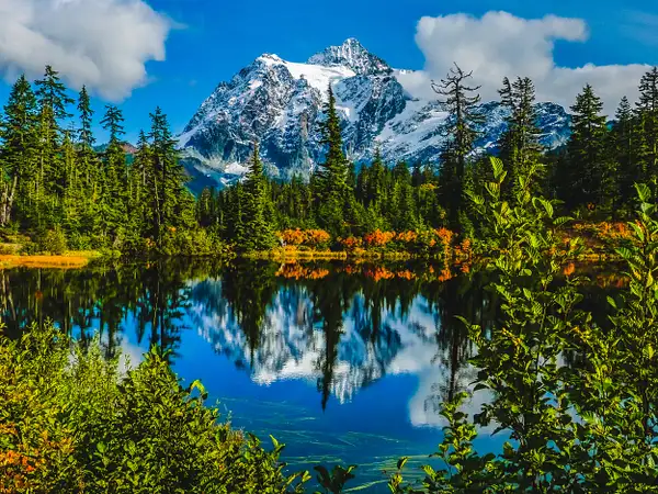 Mt. Shuksan in the Fall (c) Ernie Hayden by Vanelli