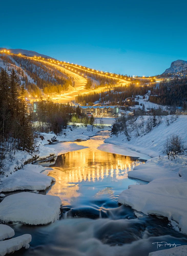 Blue Hour Skiheisen