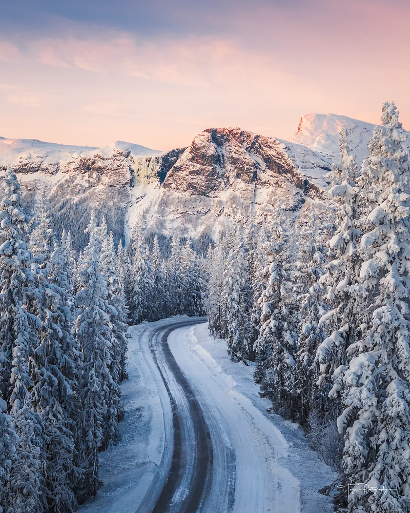 Towards Velsehorn Winter Drone