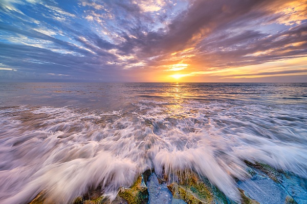 Coral Cove sunrise copy - Seascapes - Deborah Sandidge