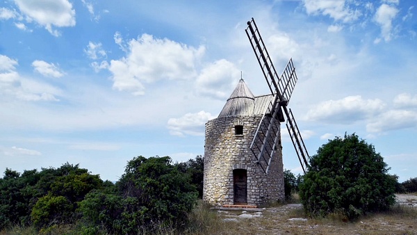 France windmill - Long Exposure - Deborah Sandidge