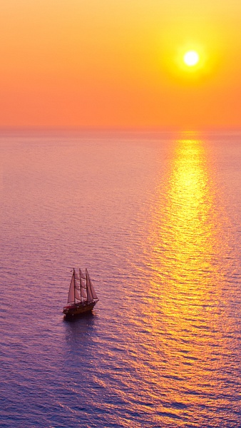 Santorini Sunset copy - Deborah Sandidge