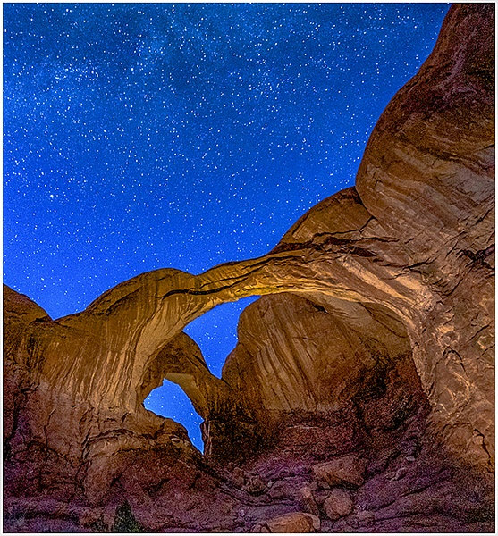NIGHT REV TUrret Arch)MOAB_11_18_22_2283 copy 3 - Norm Solomon Photography 
