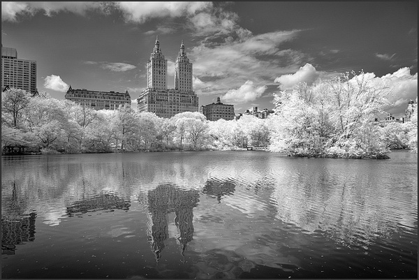 BW_Central Park West Reflections_NYC_4_26_23_Wed_1242 copy 2 - MONOCHROME - Norm Solomon Photography 