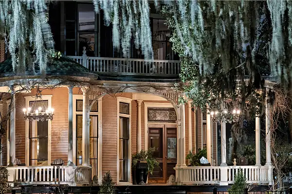 Ante Bellum house at night_03_05_24_2012_ copy by...