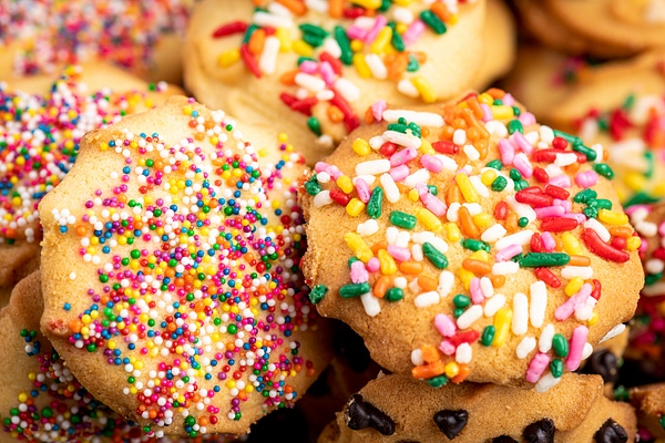 Cookies with sprinkles - Osvaldo Corea
