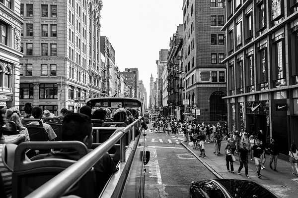 New York from bus - Osvaldo Corea