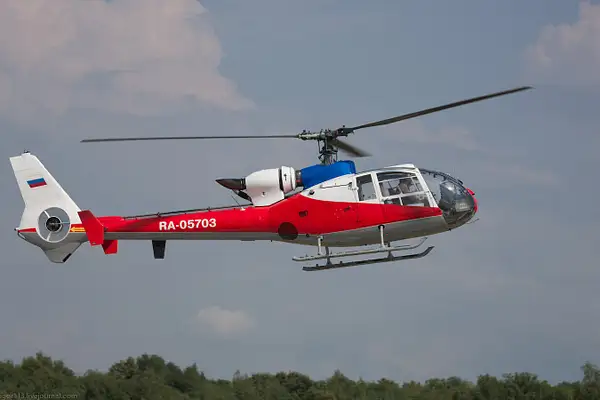 Вертолет Gazelle by Igor Kolokolov