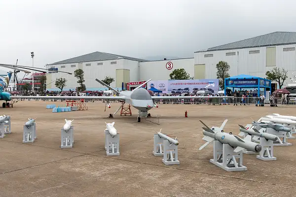 China airshow-2014: GJ-1 Wing Loong  UAV by Igor...