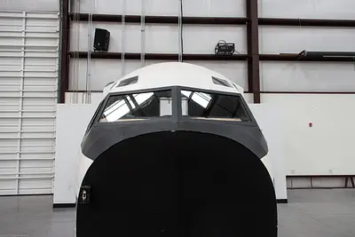 Pima air museum: кабина Boeing-720