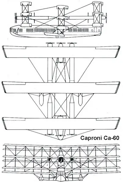 Caproni-3 by Igor Kolokolov