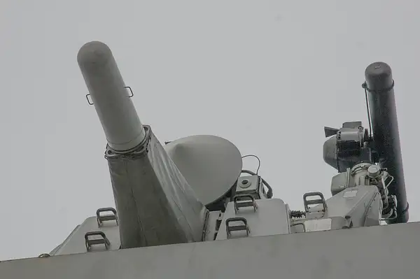 Goalkeeper CIWS (Close In Weapon System) for aerial...
