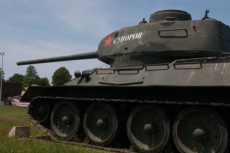 Soviet T-54 tank