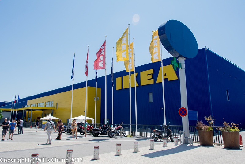 Here it is!  A visit to French Ikea!