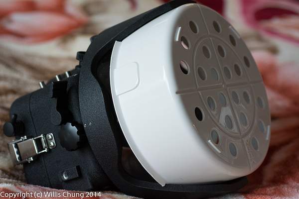 2014Mar - Scuba Camera Dome Port Helmet by Willis Chung