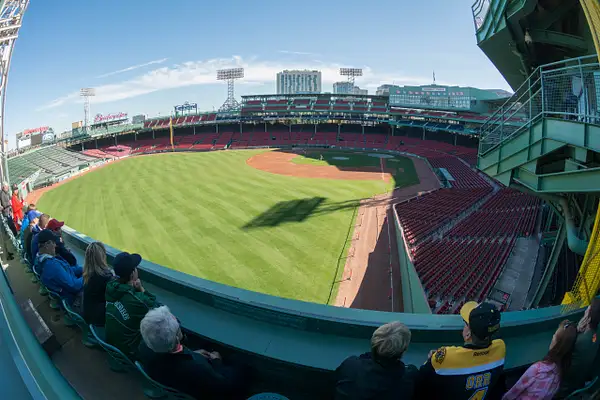 Superwide from the Green Monster seats by Willis Chung