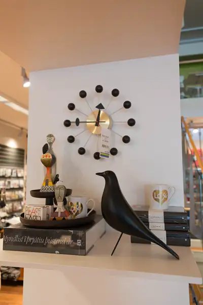 The clock is US$391!  A similar ball clock on Amazon is...