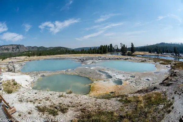 Black Opal Spring, Biscuit Basin, Yellowstone National...