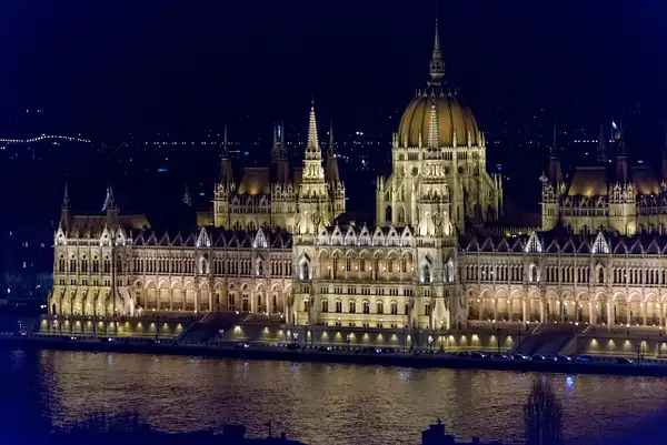Hungarian Parliament Building. Darn sodium lights... by...