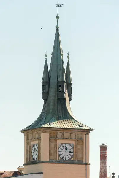 Tower of the Staroměstská vodárna south of the east...